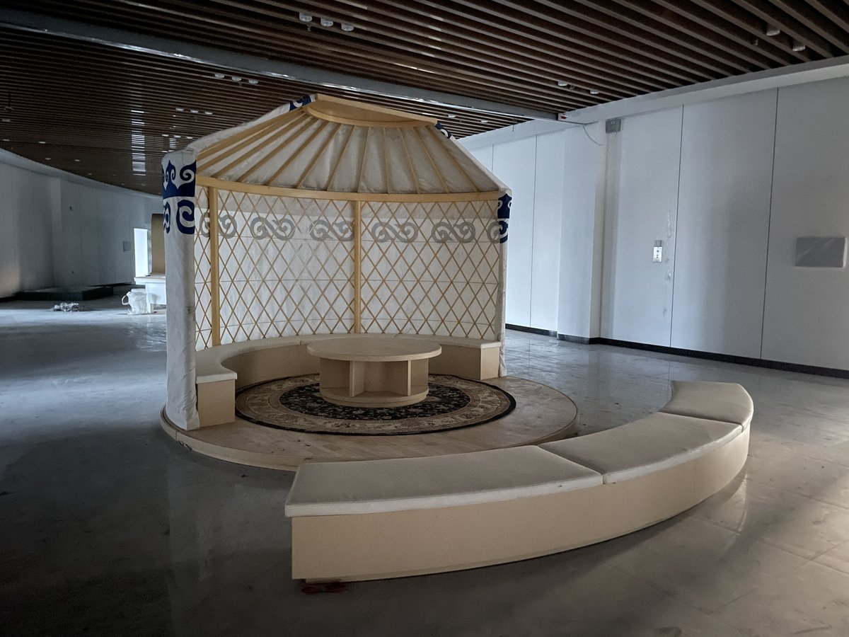 大柳塔青少年宫室内美陈景观-景观小品